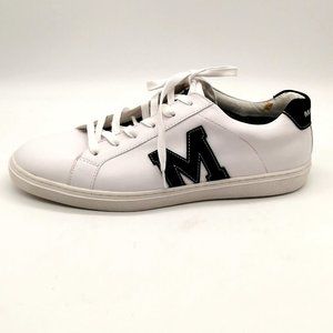 Madden‎ Mens Sneakers Dashte White Lace Up Round Toe Low Top Flat Heel 11.5
